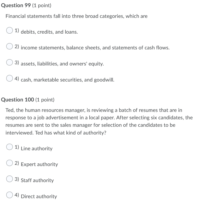 Please do all 10 asap, Thank you Question 91 (1