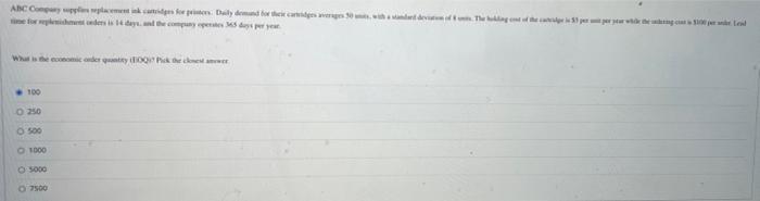 Refer to Scenario Suppose the company wants to