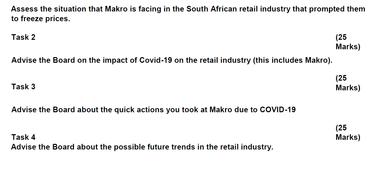 Task 1 (25 Marks) Consider the Scenario given