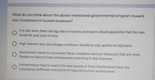 What do you think about the above-mentioned