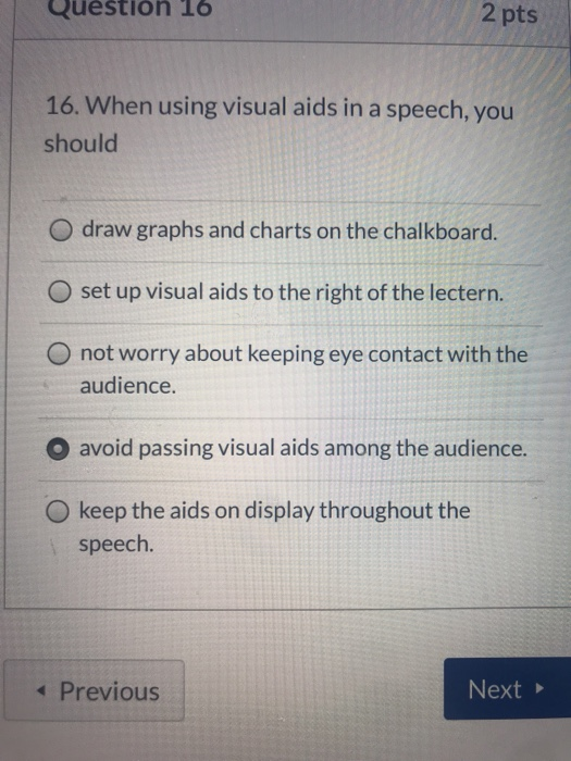 Can someone help me please for speech? Question