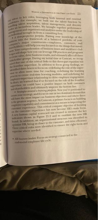 Based on the three "Keys to " discussed Chapter