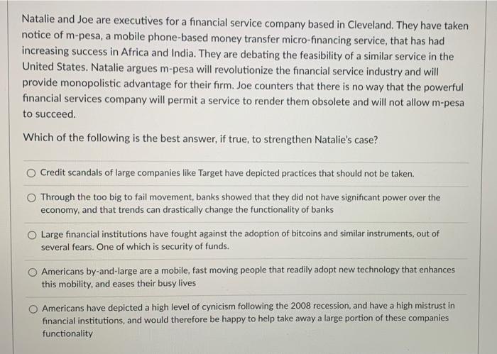 The most significant value provided by Mrs.