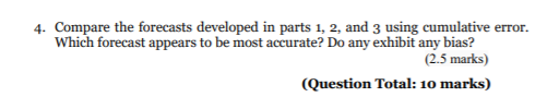 QUESTION 3: Read the following problem and answer