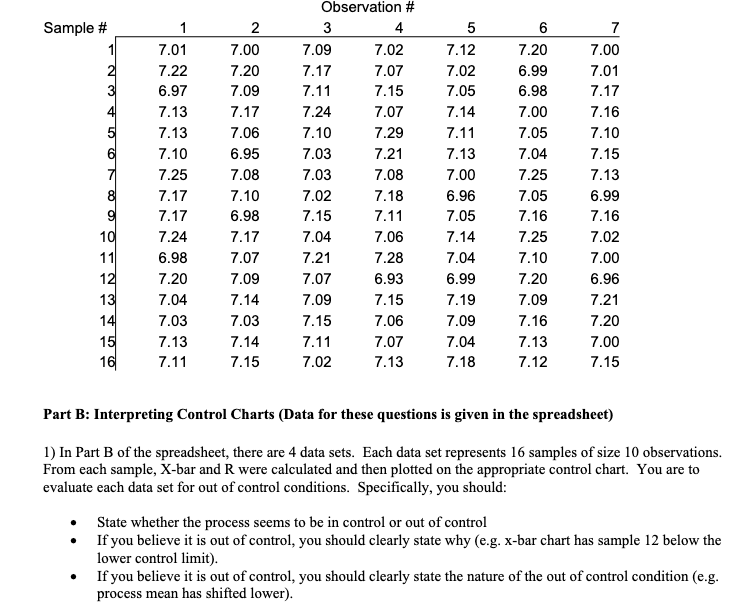 Please show answer in excel, thank you! Sample #
