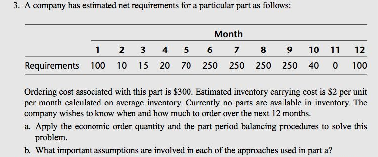 Please, post step-by-step solution 3. A company