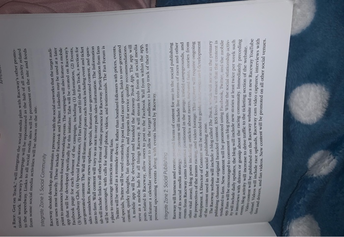 3. Evaluate the sample Raceway plan located in