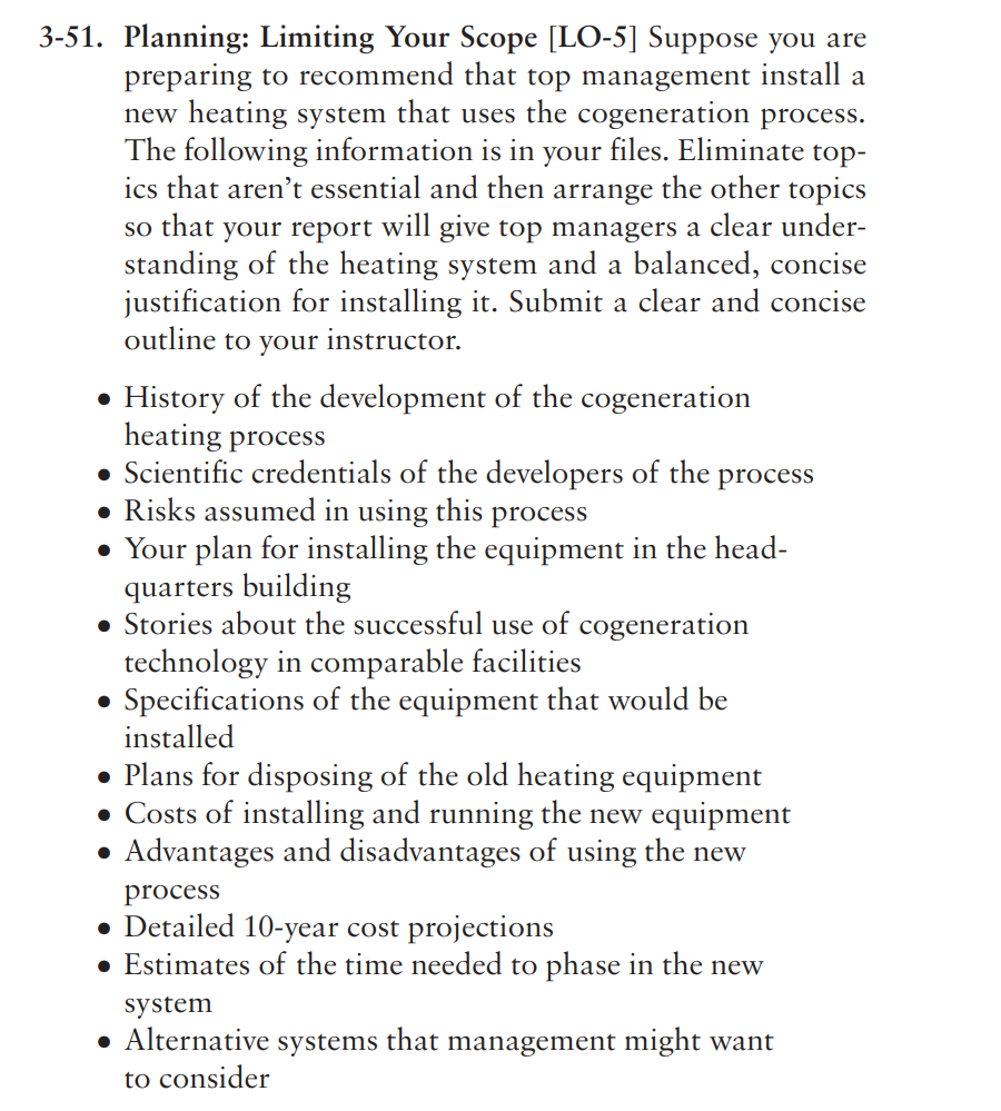 can you please create a outline for the main