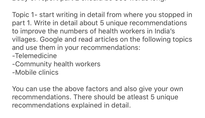 Topic 1- start writing in detail from where you