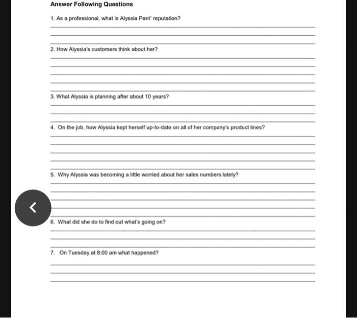 Case Study - 5.1: Technophobia Alyssia Perri had