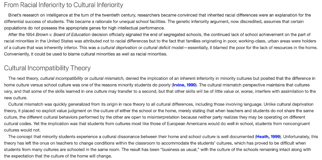 Question: Discuss what Model Minority Myth is and