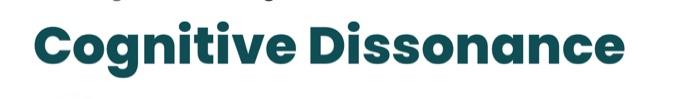 Make a Presentation on COGNITIVE DISSONANCE