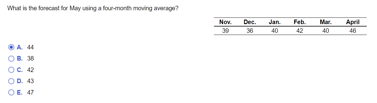 An inventory decision rule states, "When the