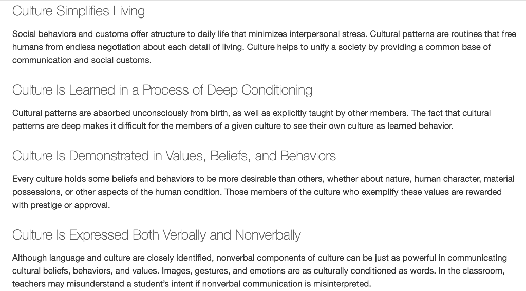 Question: What is culture? 9 Culture and Cultural