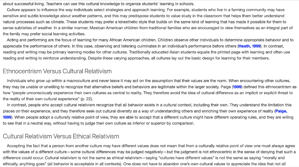 Question: What is culture? 9 Culture and Cultural