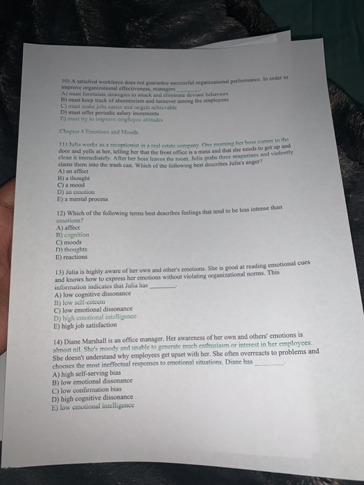 Chapter 1 What Is Organizational Behavior? - are