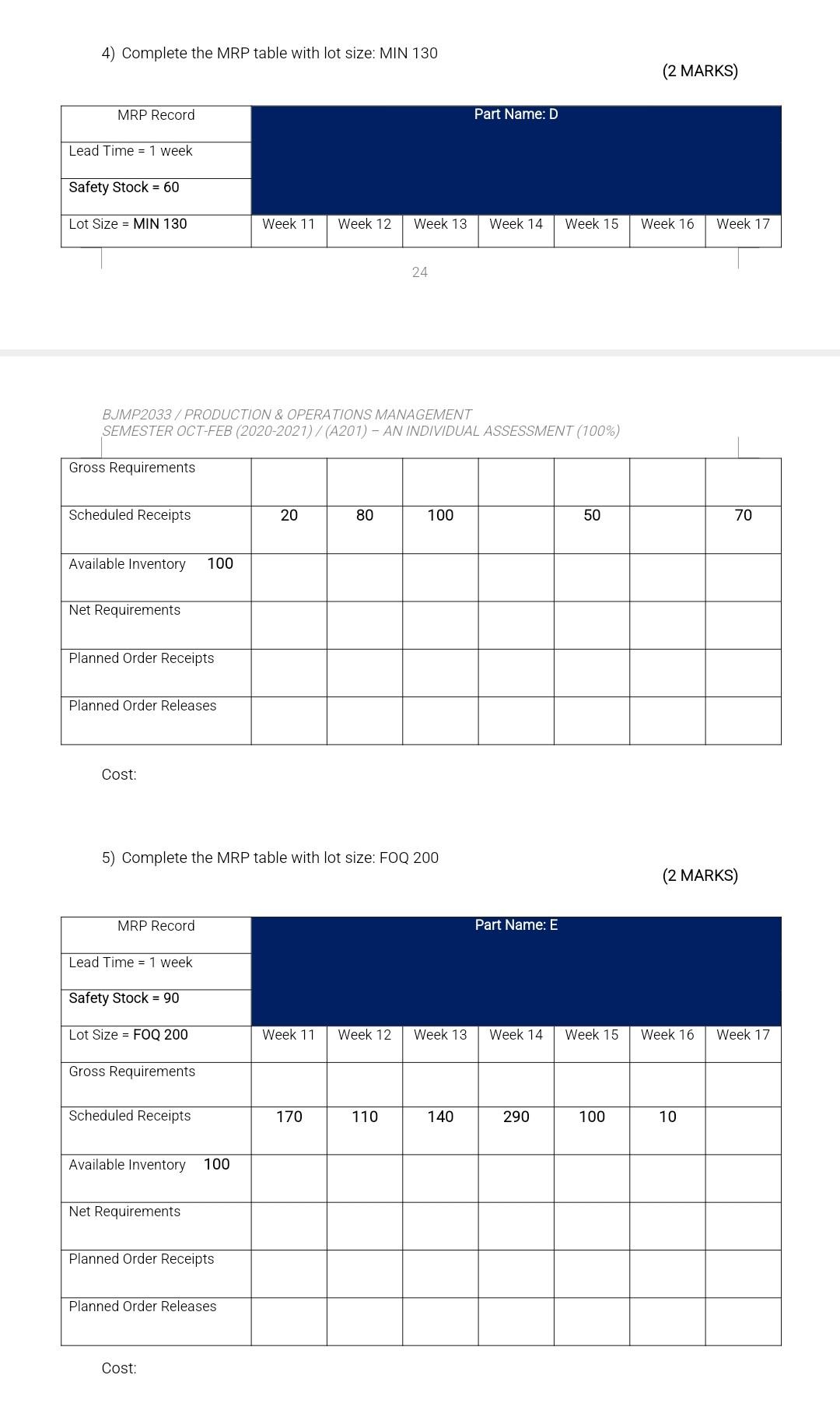 answer asap QUESTION FOUR (25 MARKS) A. Based on