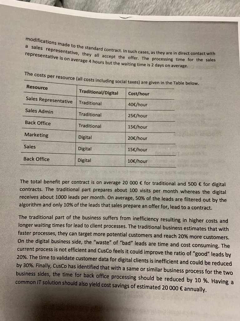 BUS 353: Business Process Management Project