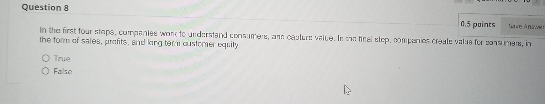 q7 and q8 pls answer both Question 8 0.5 points