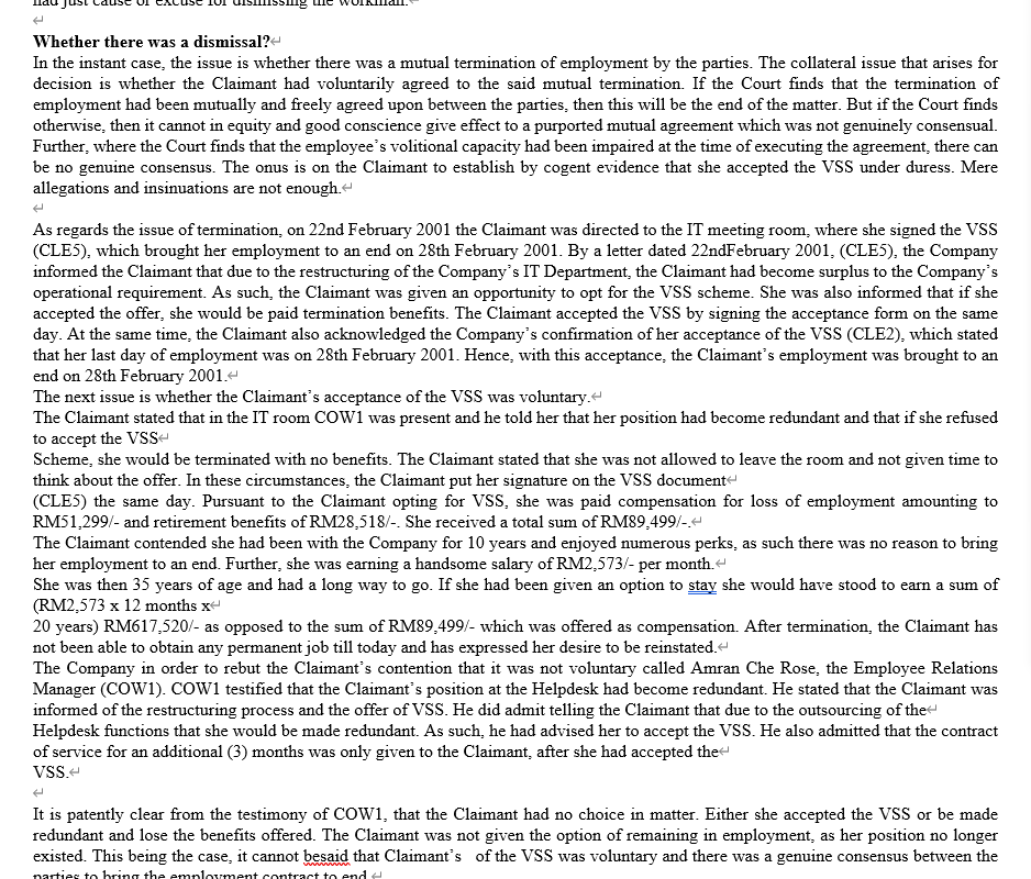 Require Firstly summarized the case above by