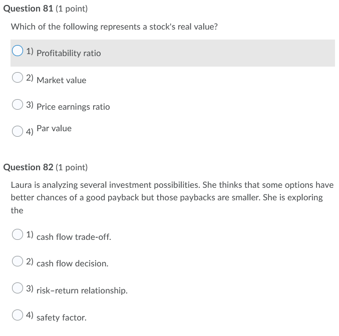 Please do all 10 asap, thank you Question 81 (1