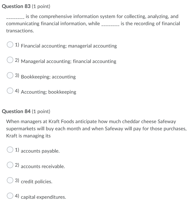 Please do all 10 asap, thank you Question 81 (1