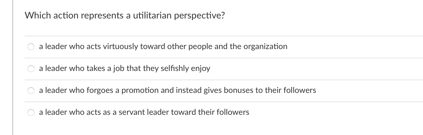 What is the correct answer ? Which action