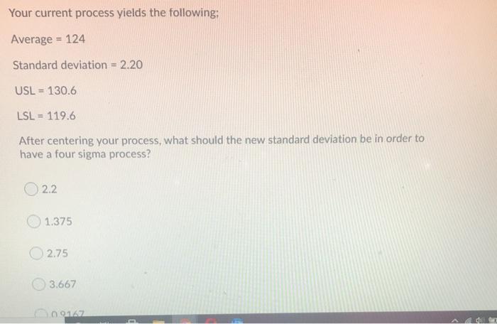 Your current process yields the following: