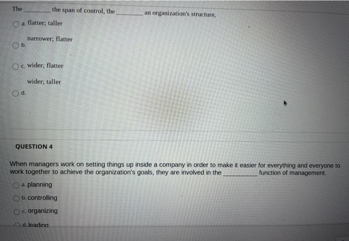 Question Completion Status: QUESTION 1