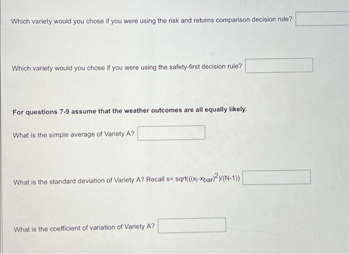 Use the following payoff matrix from different