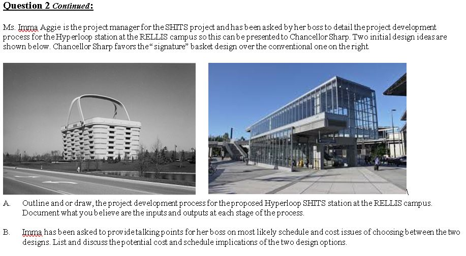 Question 2 Continued: Ms. Imma Aggie is the