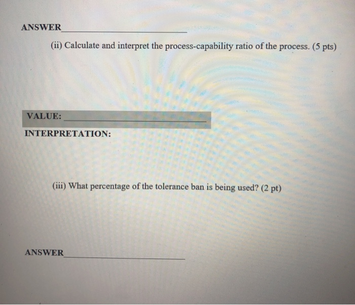 please explain 1. A manufacturing process is