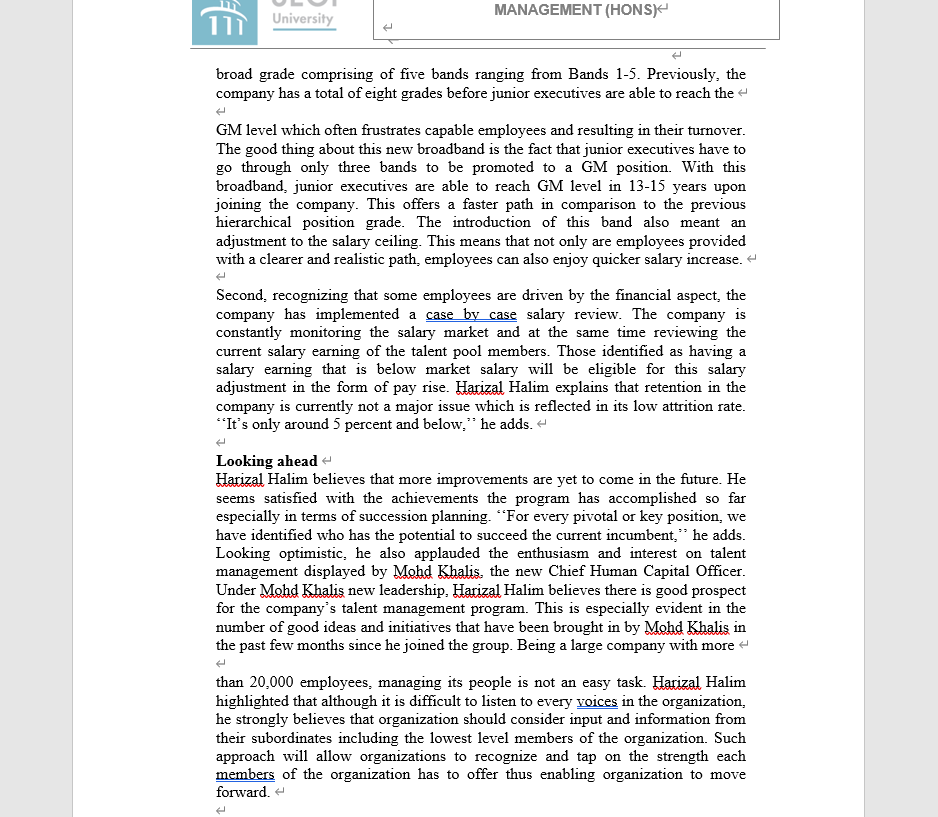 Question 3. Critically evaluate the effectiveness