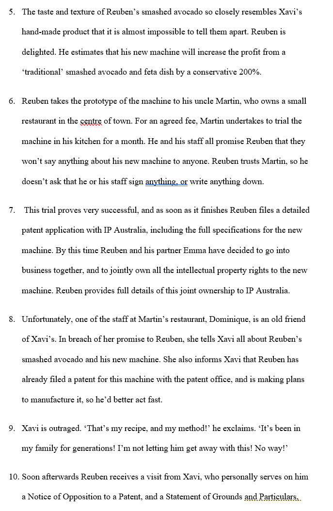 1. Reuben lives in inner city Melbourne with his