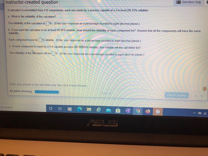 Please show process and 8 decimal points.