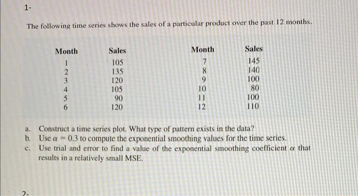 i need new answer on excel 1- The following time