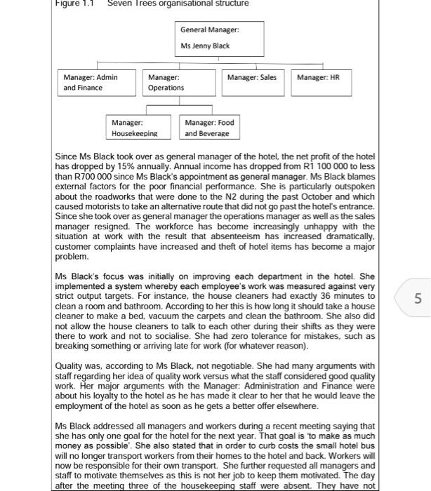 Kindly please read through the case study to