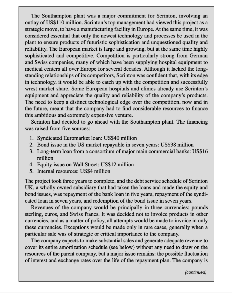 What could be the main options for dealing with