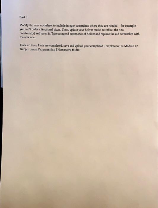 please show equations ! thank you Module 12