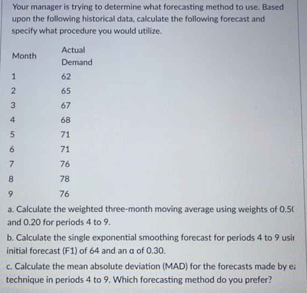 undefined Your manager is trying to determine