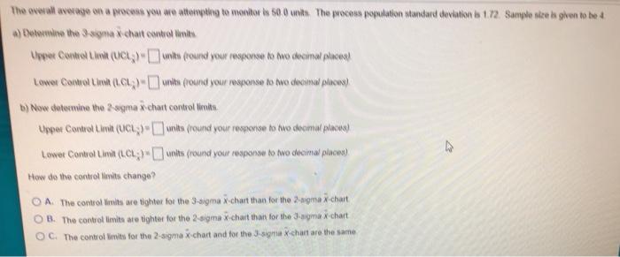 The overall average on a process you we tempting