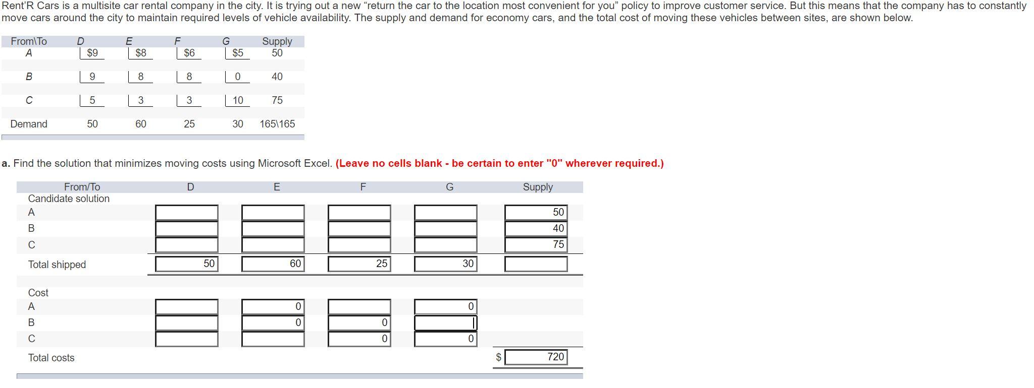 Rent'R Cars is a multisite car rental company in