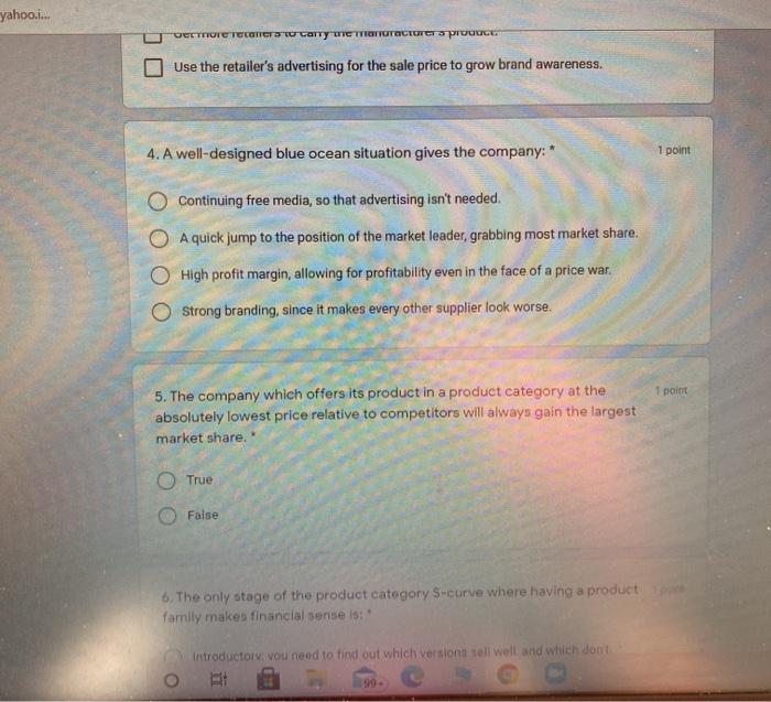 yahoo..... Use the retailer's advertising for the