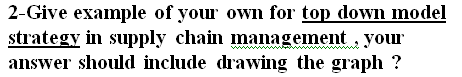 2-Give example of your own for top down model