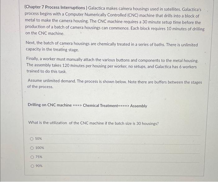 (Chapter 7 Process Interruptions) Galactica makes