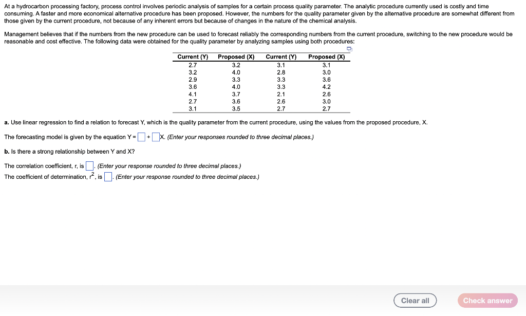 At a hydrocarbon processing factory, process