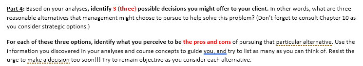 This is about a Stakeholder Analysis. What could
