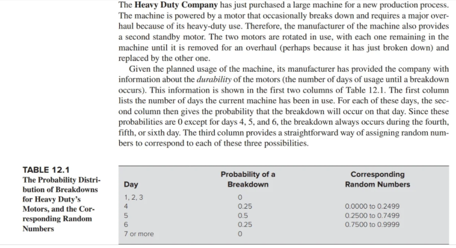 Simulate all options for the repair/replace