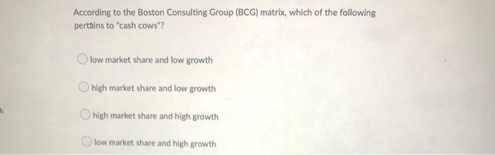 According to the Boston Consulting Group (BCG)