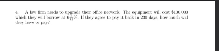 1. How much would need to be deposited each